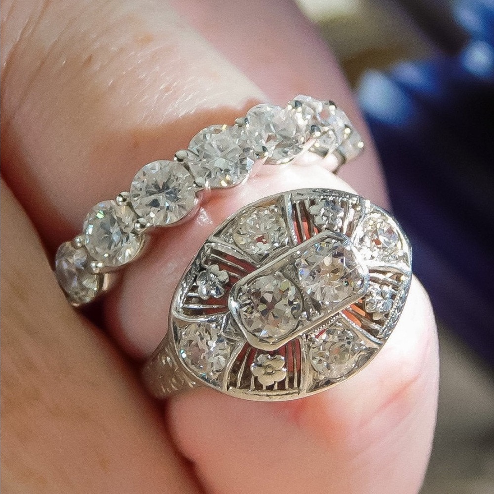 2.1 Carat Diamond Band